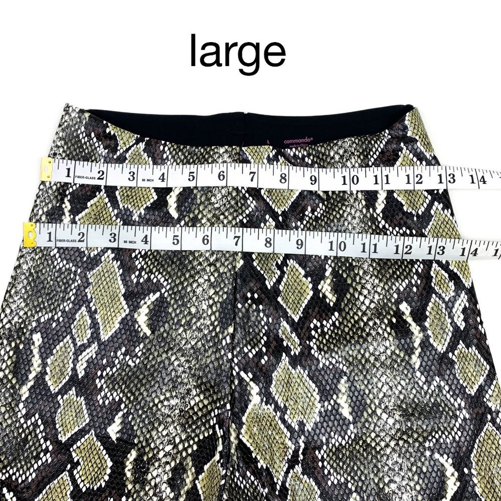 COMMANDO | Faux Leather Animal High Rise Legging - NWT - Picture 12 of 13